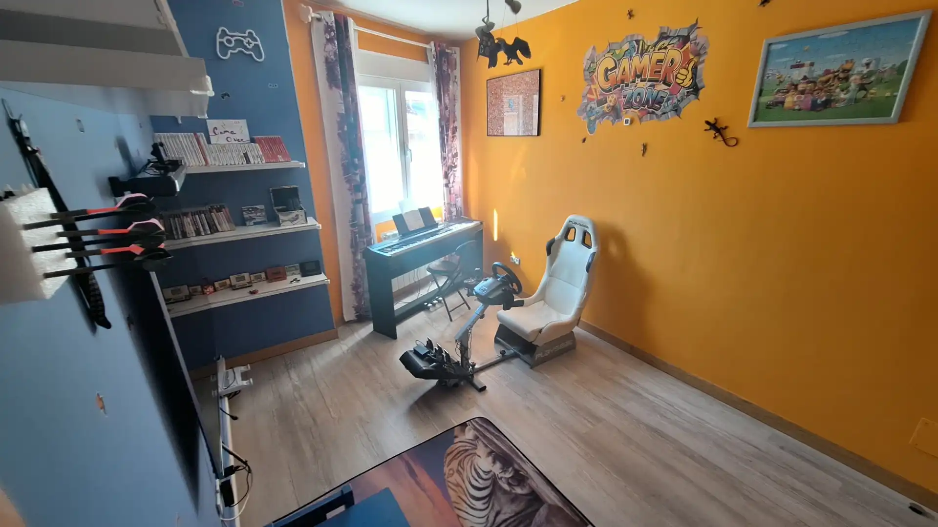Wohnzimmer von Haus oder Chalet zum Verkauf in Pedrezuela mit Klimaanlage