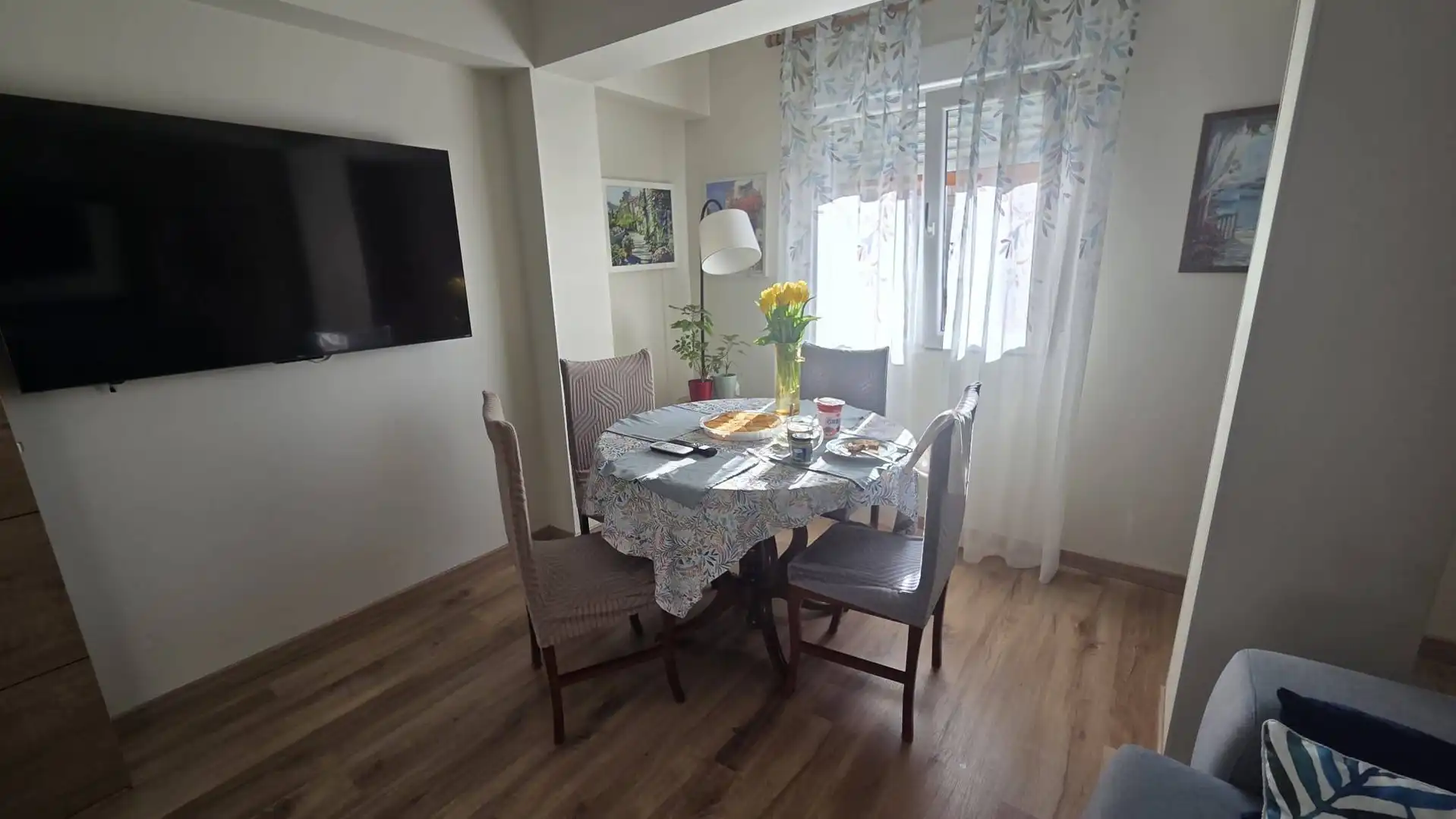 Dining room of Flat for sale in Sagunto / Sagunt  with Air Conditioner, Storage room and Furnished