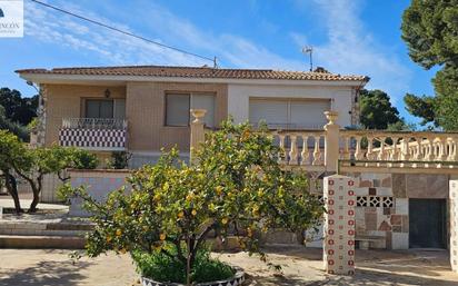 Exterior view of House or chalet for sale in Mutxamel  with Terrace and Swimming Pool