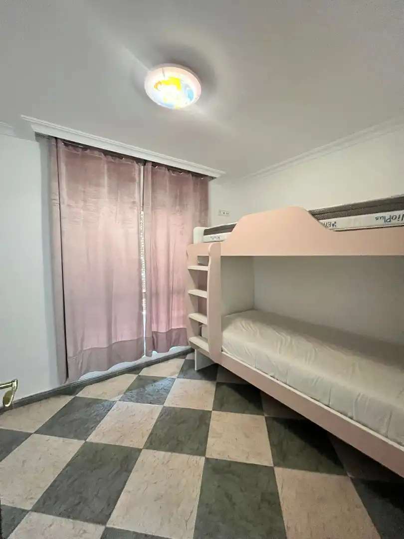 Bedroom of Flat for rent in Bormujos  with Air Conditioner, Heating and Furnished