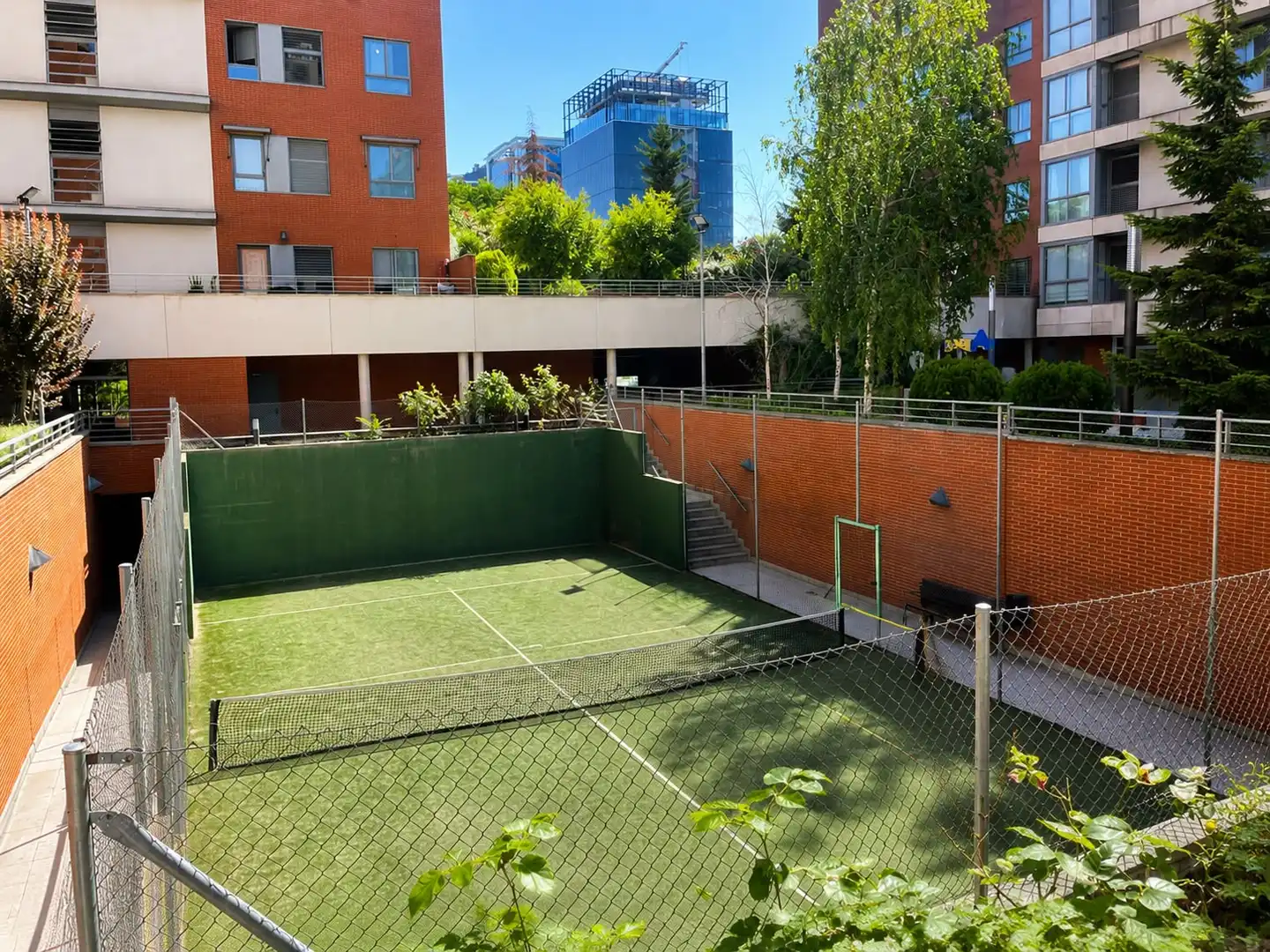 Terrace of Flat for sale in Madrid  with Air Conditioner, Private garden and Storage room