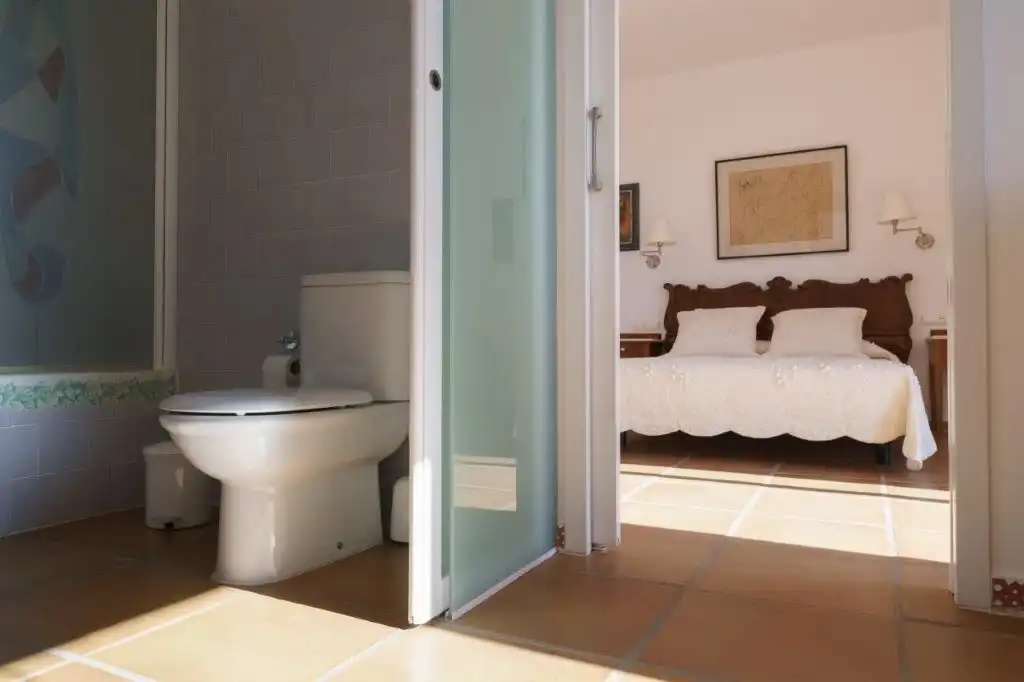 Baño de Casa o chalet en venta en Santiago-Pontones con Aire acondicionado, Jardín privado y Terraza