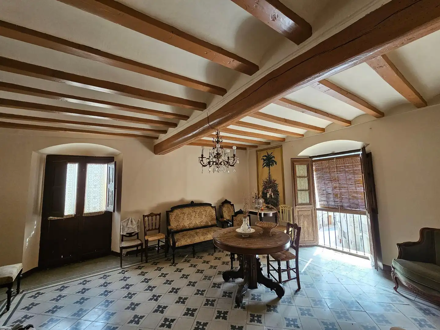 Esszimmer von Einfamilien-Reihenhaus zum Verkauf in Poboleda mit Terrasse, Abstellraum und Balkon