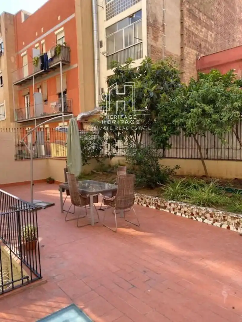 Terrasse von Wohnung zur Miete in Barcelona mit Klimaanlage, Heizung und Terrasse