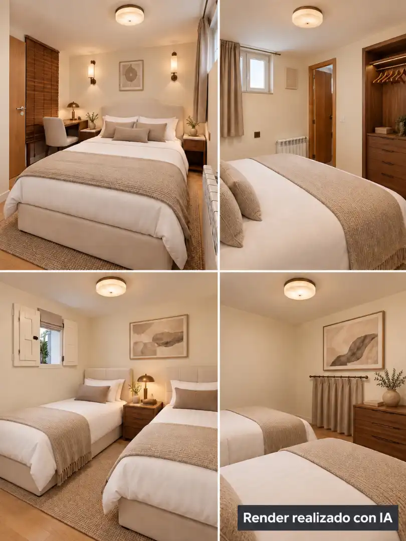 Bedroom of Ground floor for sale in Barrio de Salamanca