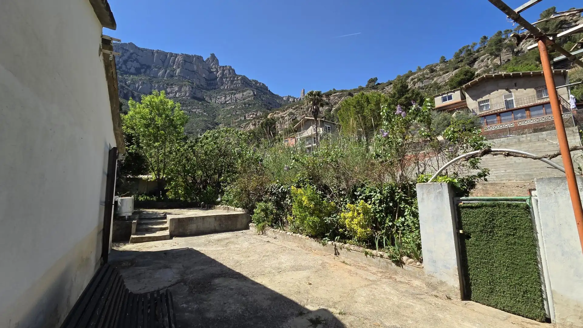 Vista exterior de Casa o chalet en venta en Monistrol de Montserrat con Jardín privado y Terraza