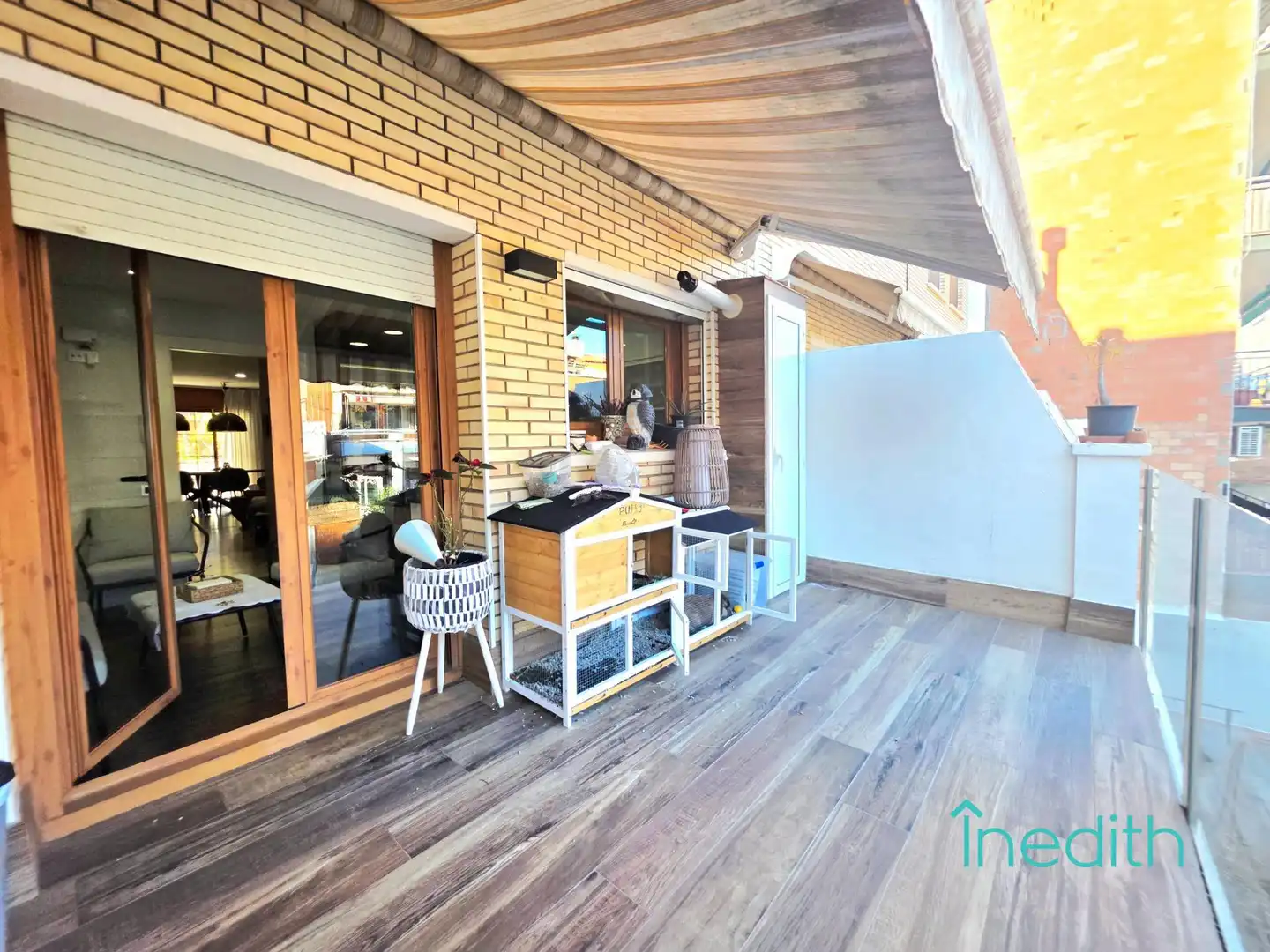 Terraza de Casa adosada en venta en Castelldefels con Aire acondicionado, Calefacción y Jardín privado