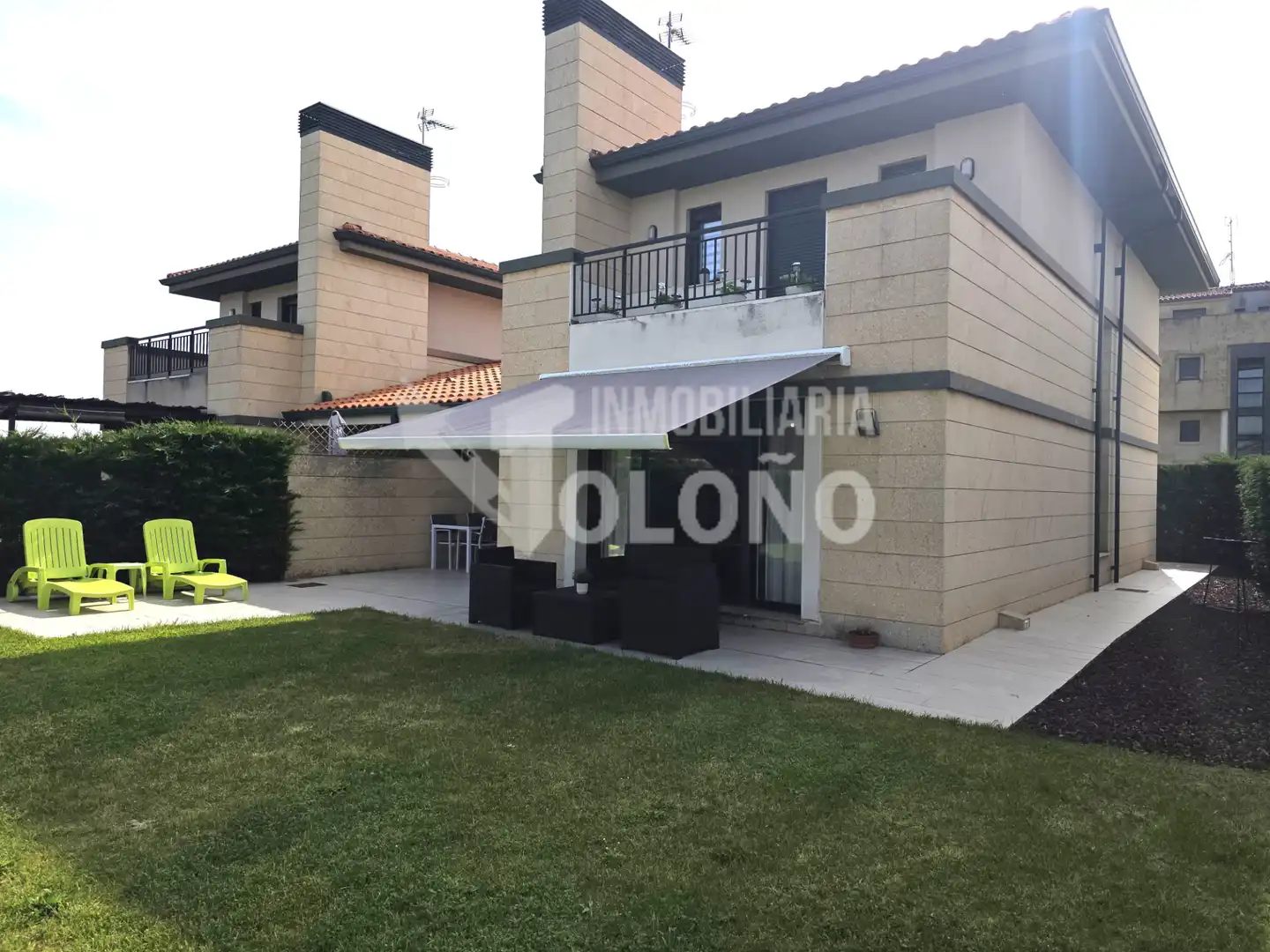 Terraza de Casa o chalet en venta en Cirueña con Calefacción y Jardín privado