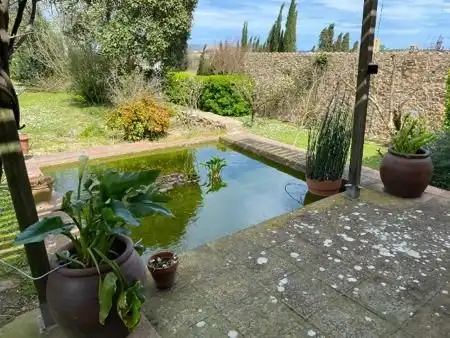 Swimming pool of Country homes for sale in Corçà  with Heating and Private garden