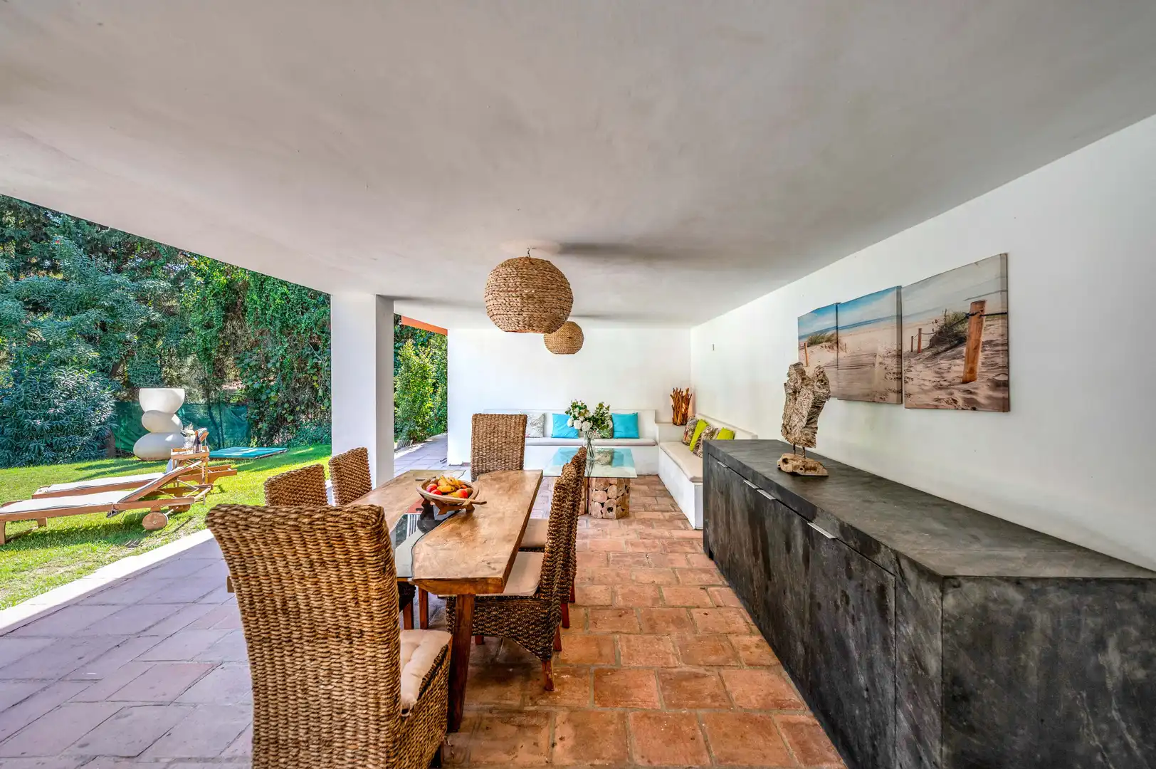 Jardín de Casa o chalet en venta en Sotogrande con Aire acondicionado, Jardín privado y Terraza