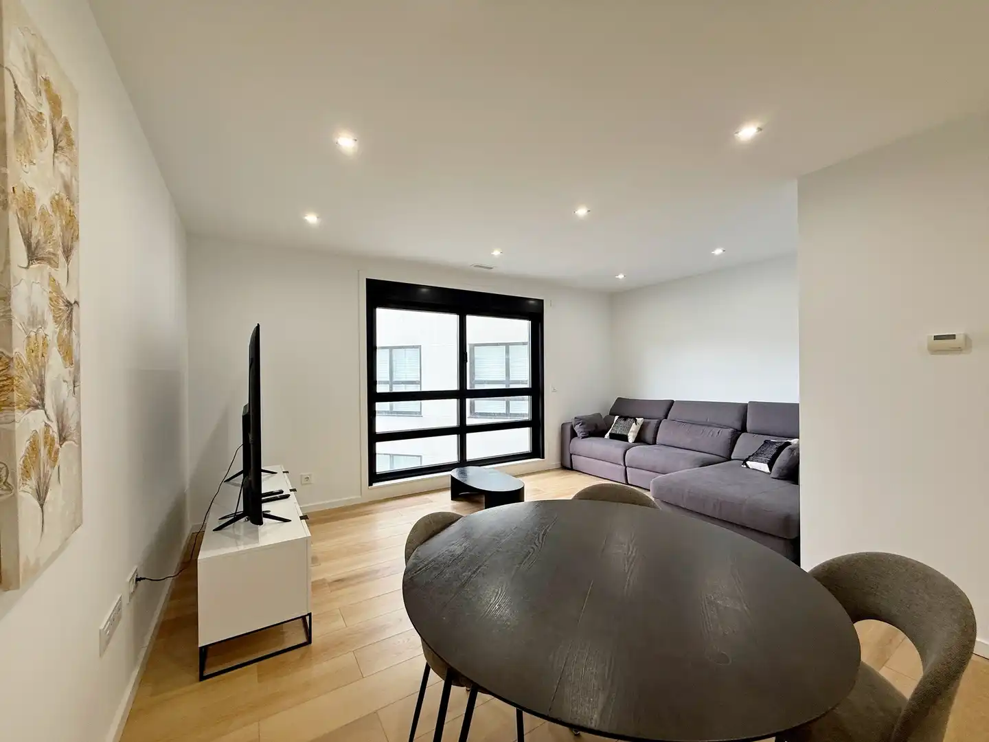 Sala de estar de Piso de alquiler en A Coruña Capital  con Calefacción y Trastero