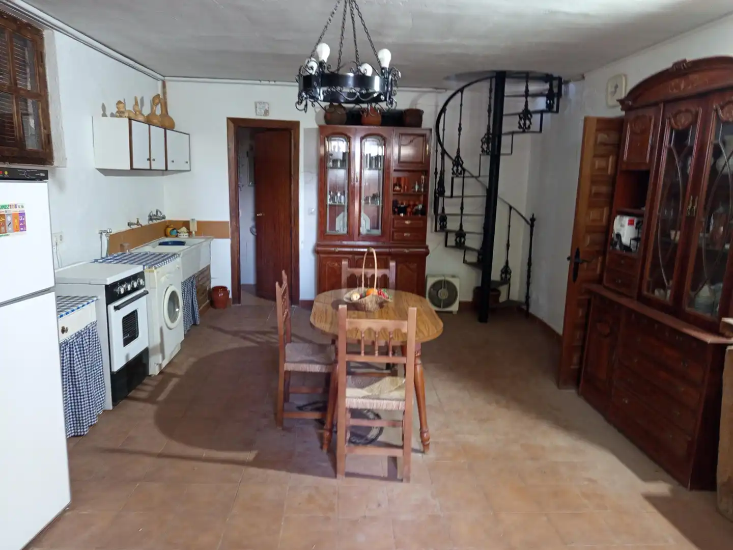 Cuina de Casa o xalet en venda en Mancha Real amb Calefacció, Jardí privat i Terrassa