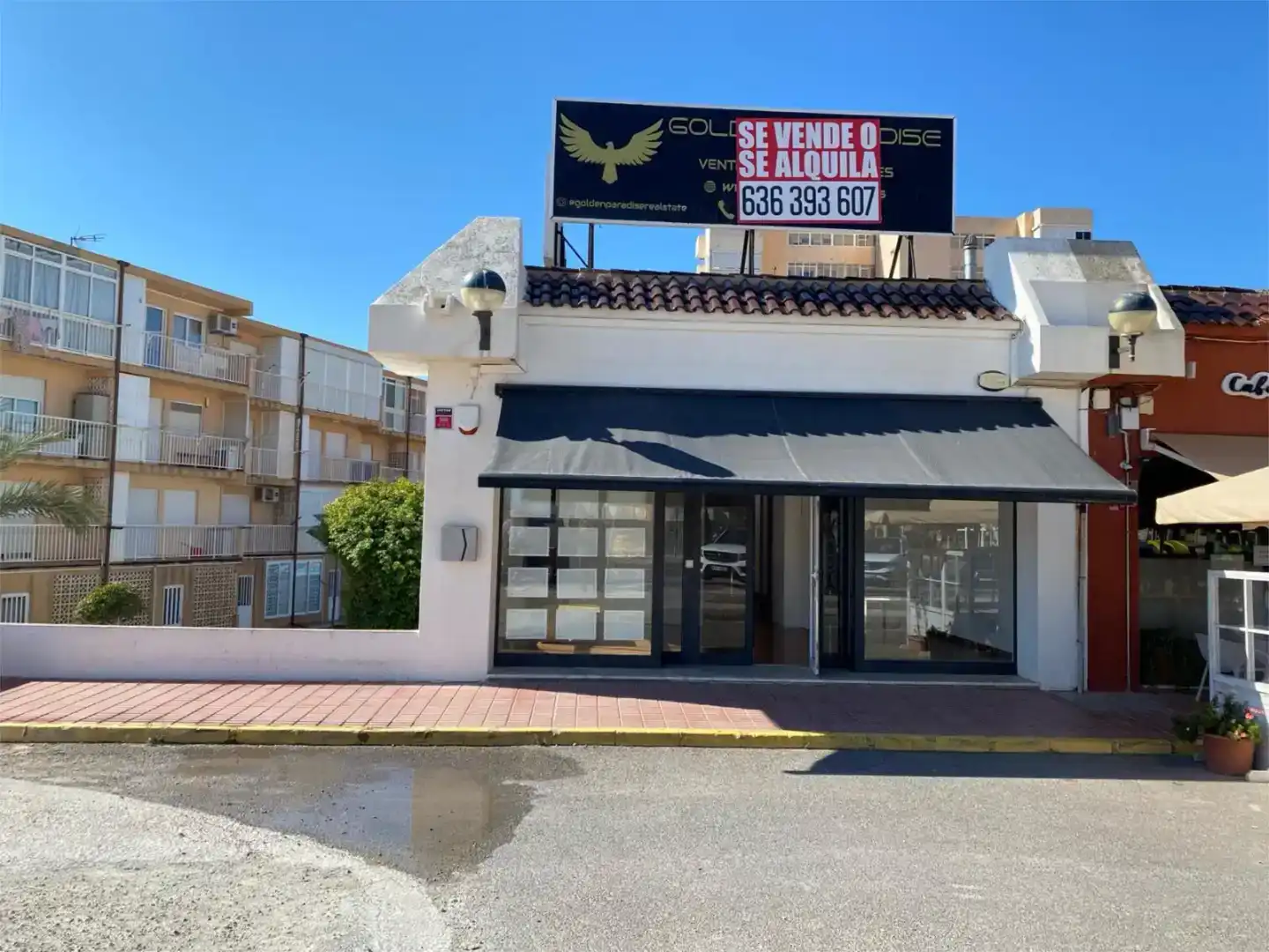 Geschaftsraum zur Miete in La Manga del Mar Menor mit Klimaanlage und Parkett