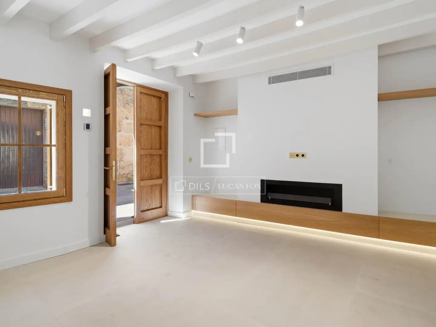 Living room of Houses for sale in Algaida  with Air Conditioner, Heating and Private garden