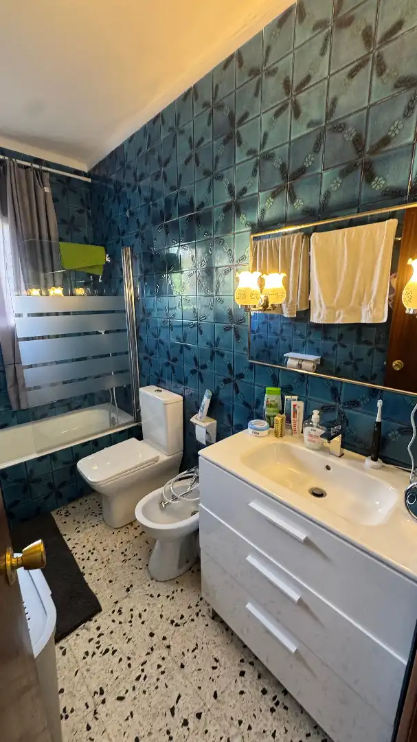 Bathroom of Houses for sale in Torredembarra  with Air Conditioner, Heating and Private garden