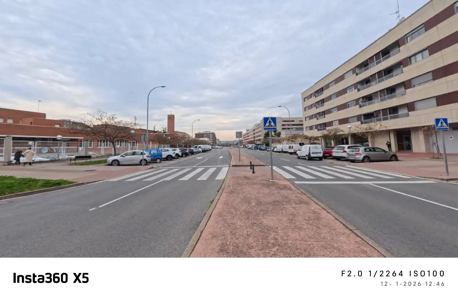 Außenansicht von Wohnung zum Verkauf in  Logroño mit Heizung, Privatgarten und Parkett