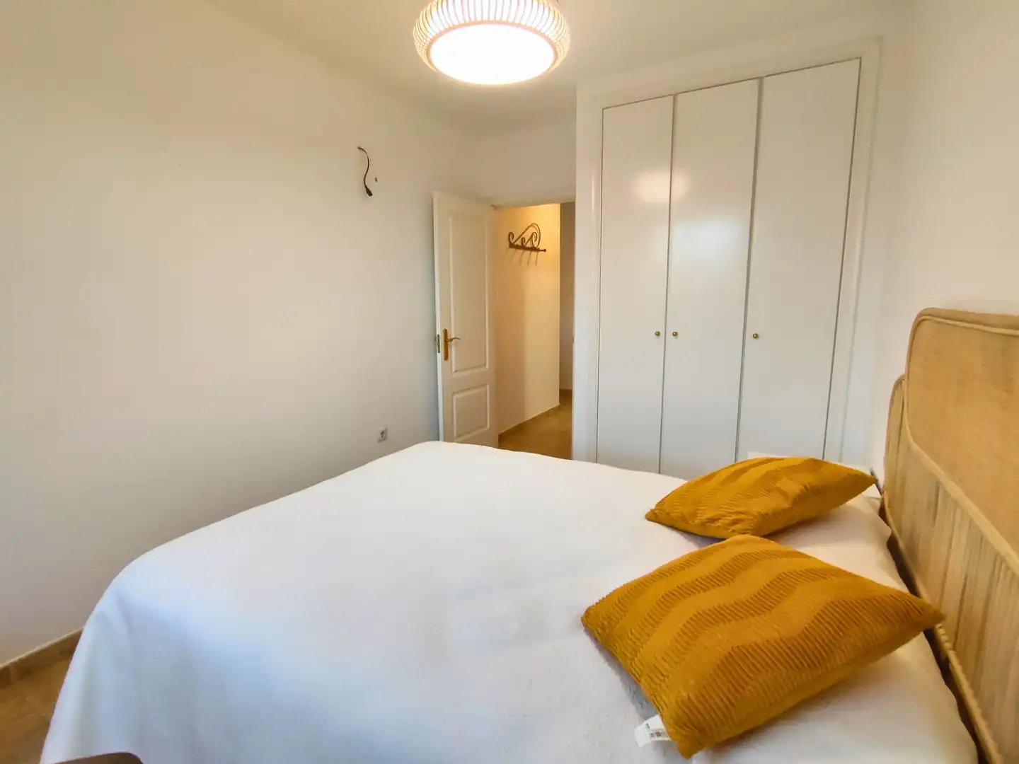 Bedroom of Flat for rent in Dénia  with Air Conditioner, Heating and Terrace
