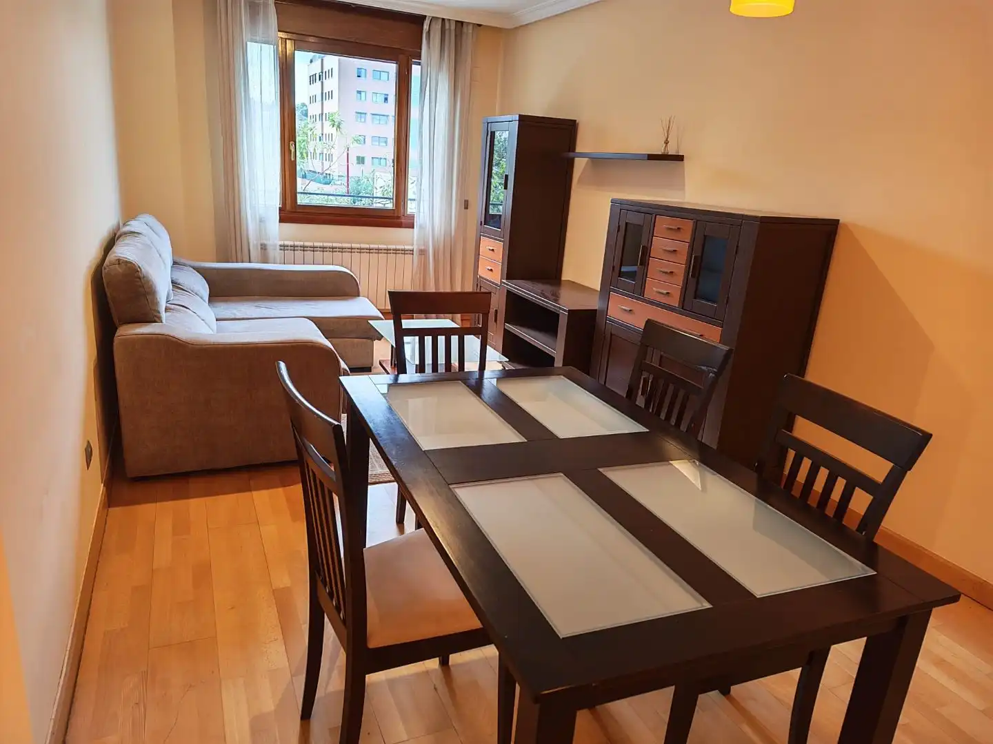 Sala d'estar de Pis de lloguer en Villa de Prado