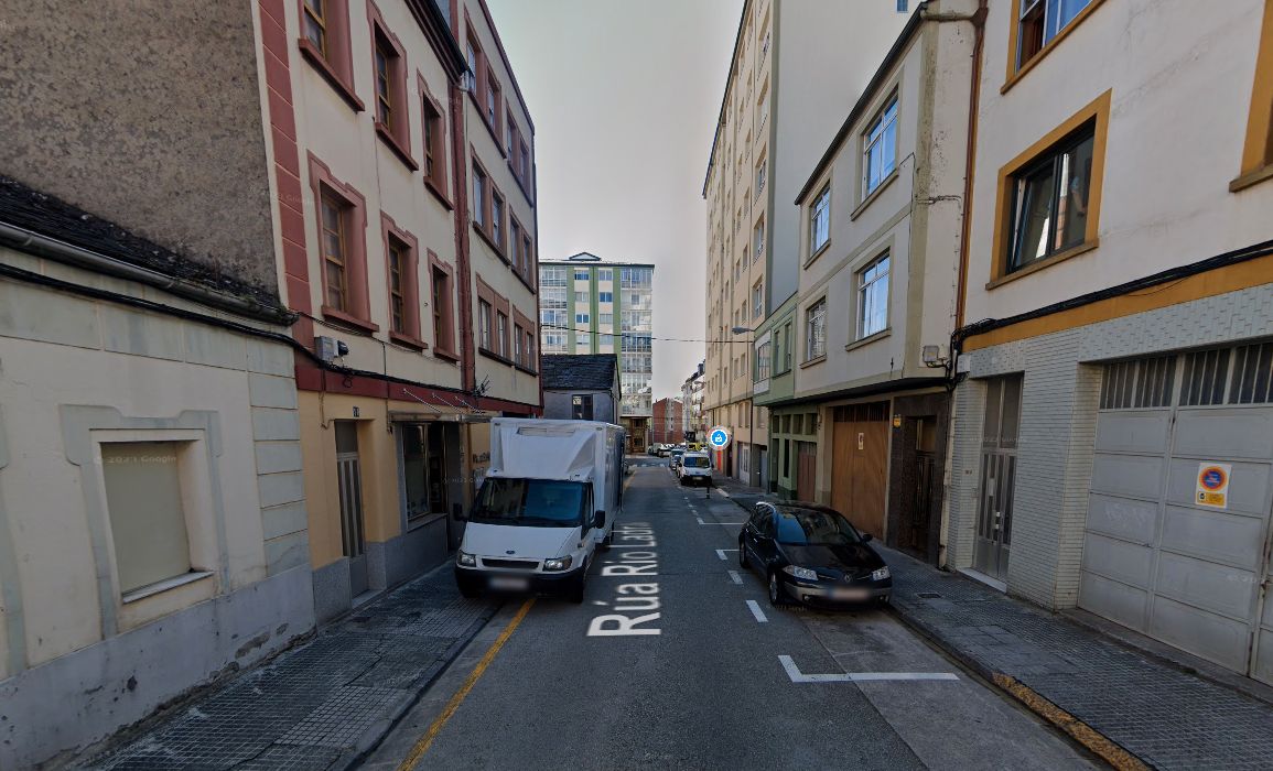 Exterior view of Single-family semi-detached for sale in Lugo Capital  with Terrace