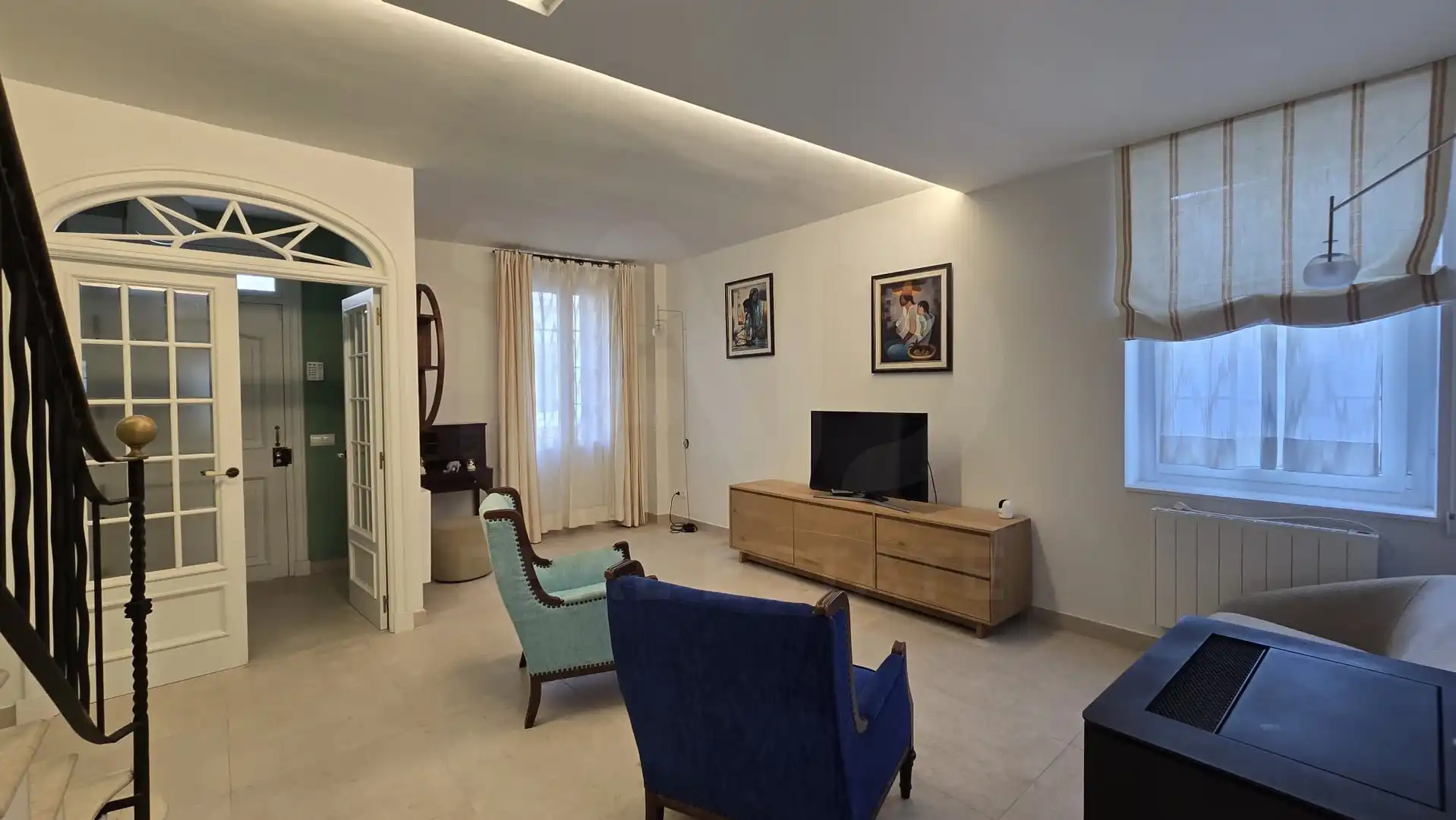 Sala d'estar de Casa o xalet en venda en Maó - Mahón amb Calefacció i Terrassa