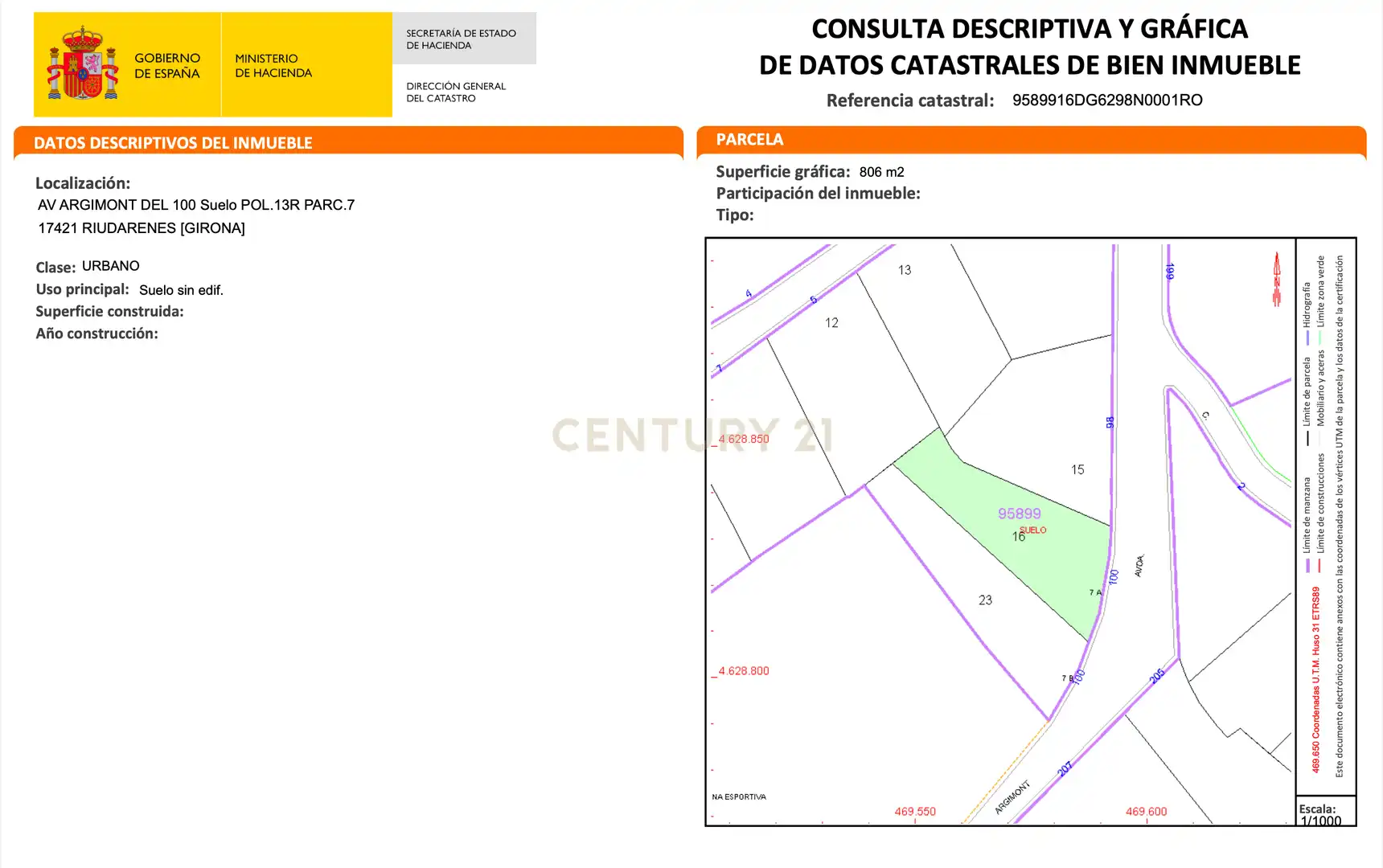 Terreny residencial en venda a Argimont, 100, imagen 4