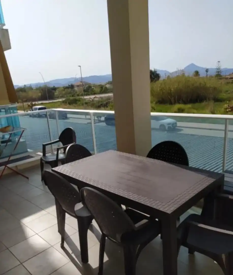 Terrassa de Apartament de lloguer en Piles amb Aire condicionat, Moblat i Forn