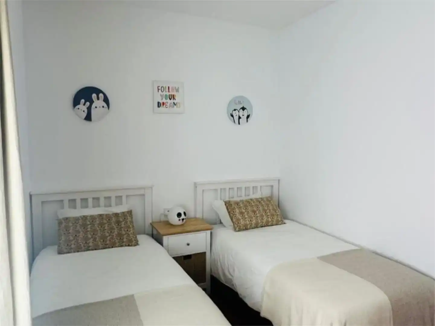 Bedroom of Flat for rent in Cambrils  with Air Conditioner, Private garden and Storage room
