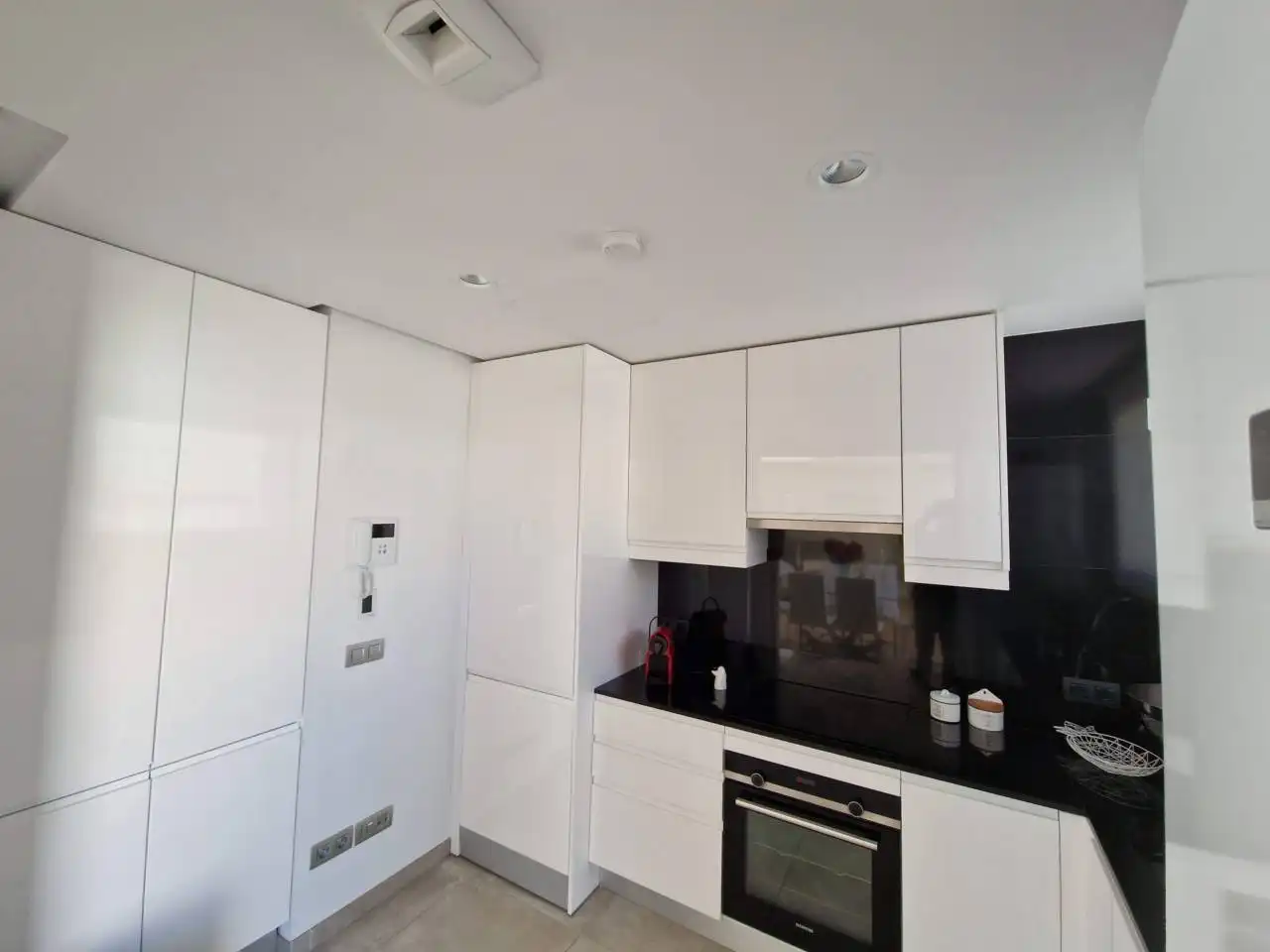 Cocina de Piso de alquiler en Madrid con Aire acondicionado, Calefacción y Parquet