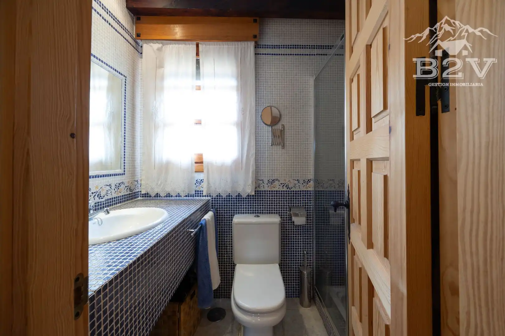 Baño de Casa o chalet en venta en Garganta de los Montes con Aire acondicionado, Calefacción y Jardín privado