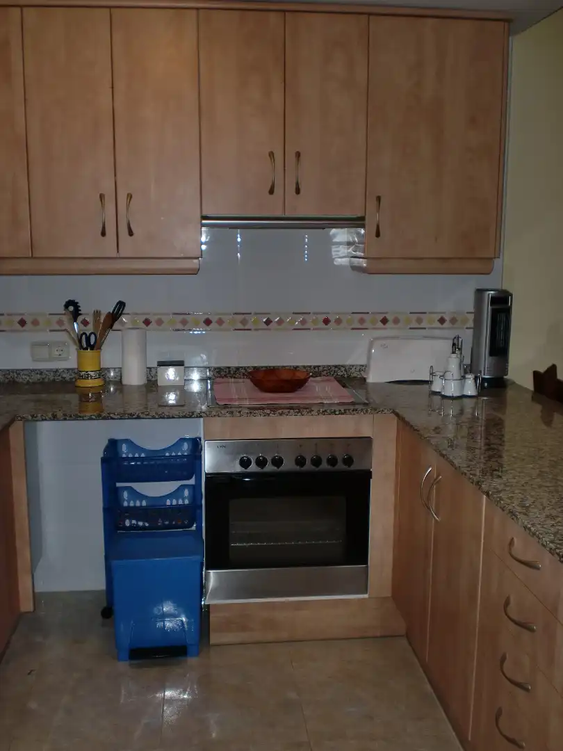 Kitchen of Flat for sale in Benicarló  with Terrace and Furnished