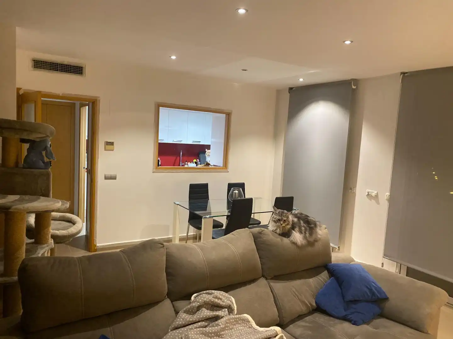 Sala de estar de Piso en venta en Palamós con Aire acondicionado y Terraza