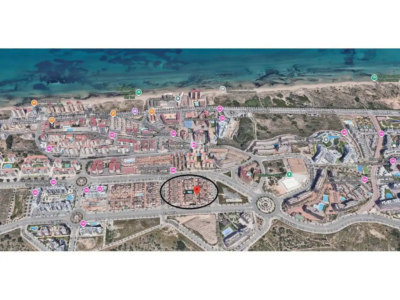 Vista exterior de Apartamento en venta en Elche / Elx con Aire acondicionado, Calefacción y Terraza
