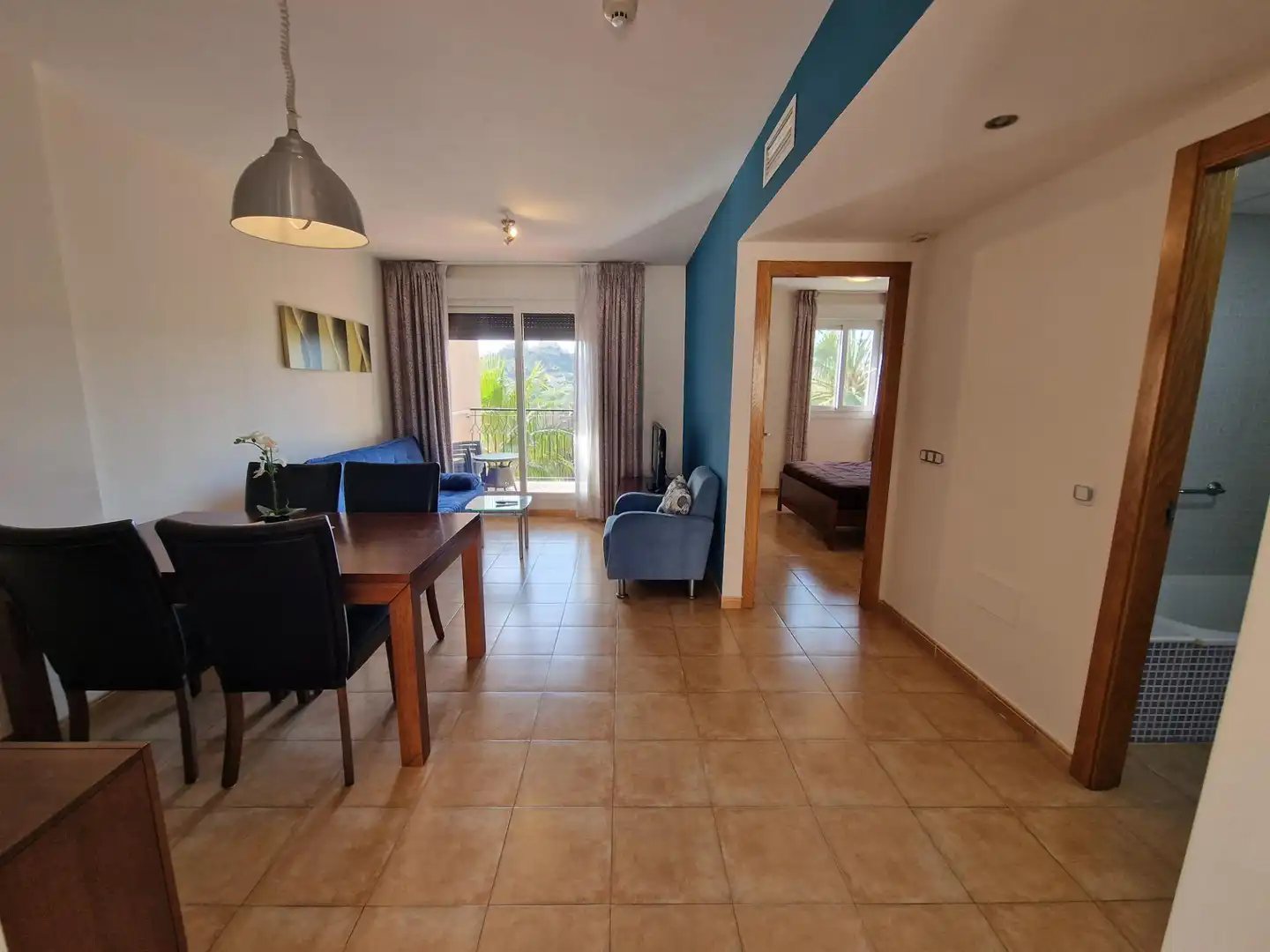 Sala de estar de Apartamento en venta en Águilas con Aire acondicionado, Jardín privado y Terraza