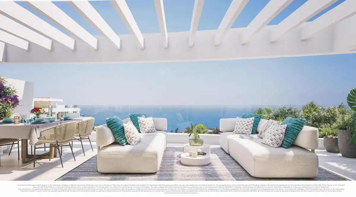 Terrassa de Planta baixa en venda en Mijas amb Jardí privat, Terrassa i Piscina