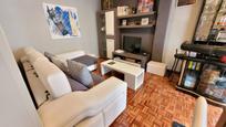 Living room of Flat for sale in Bilbao   with Heating, Parquet flooring and Balcony