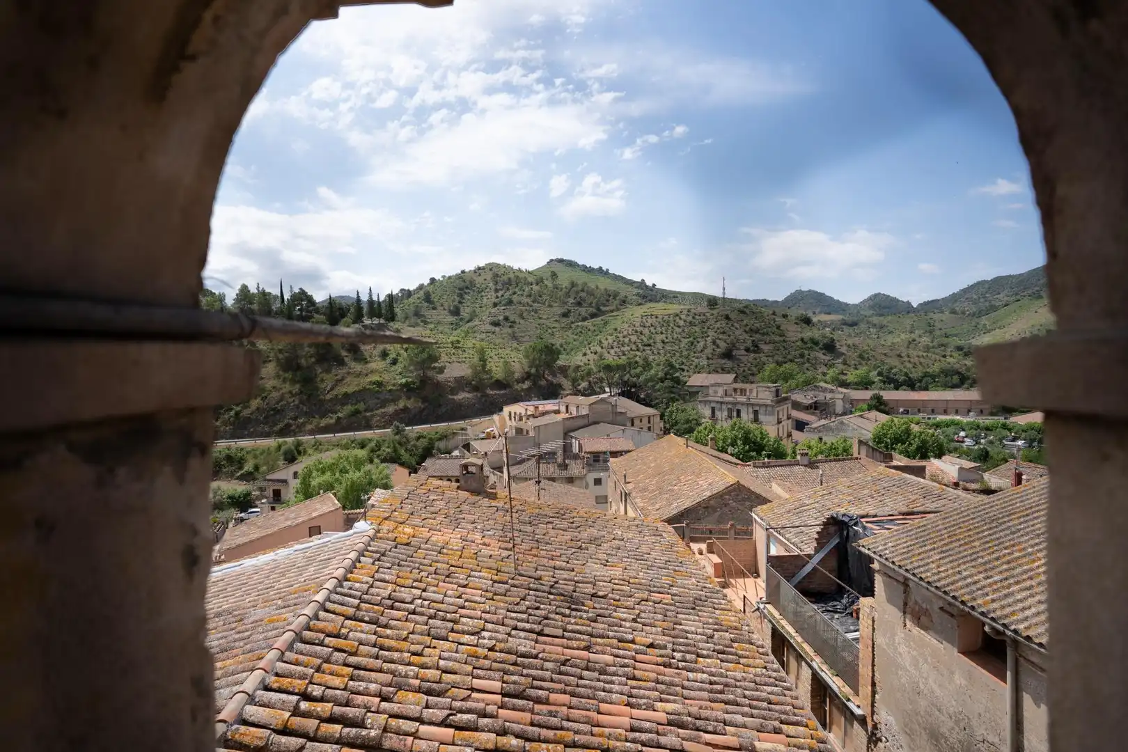 Vista exterior de Casa o xalet en venda en Porrera amb Calefacció, Jardí privat i Terrassa
