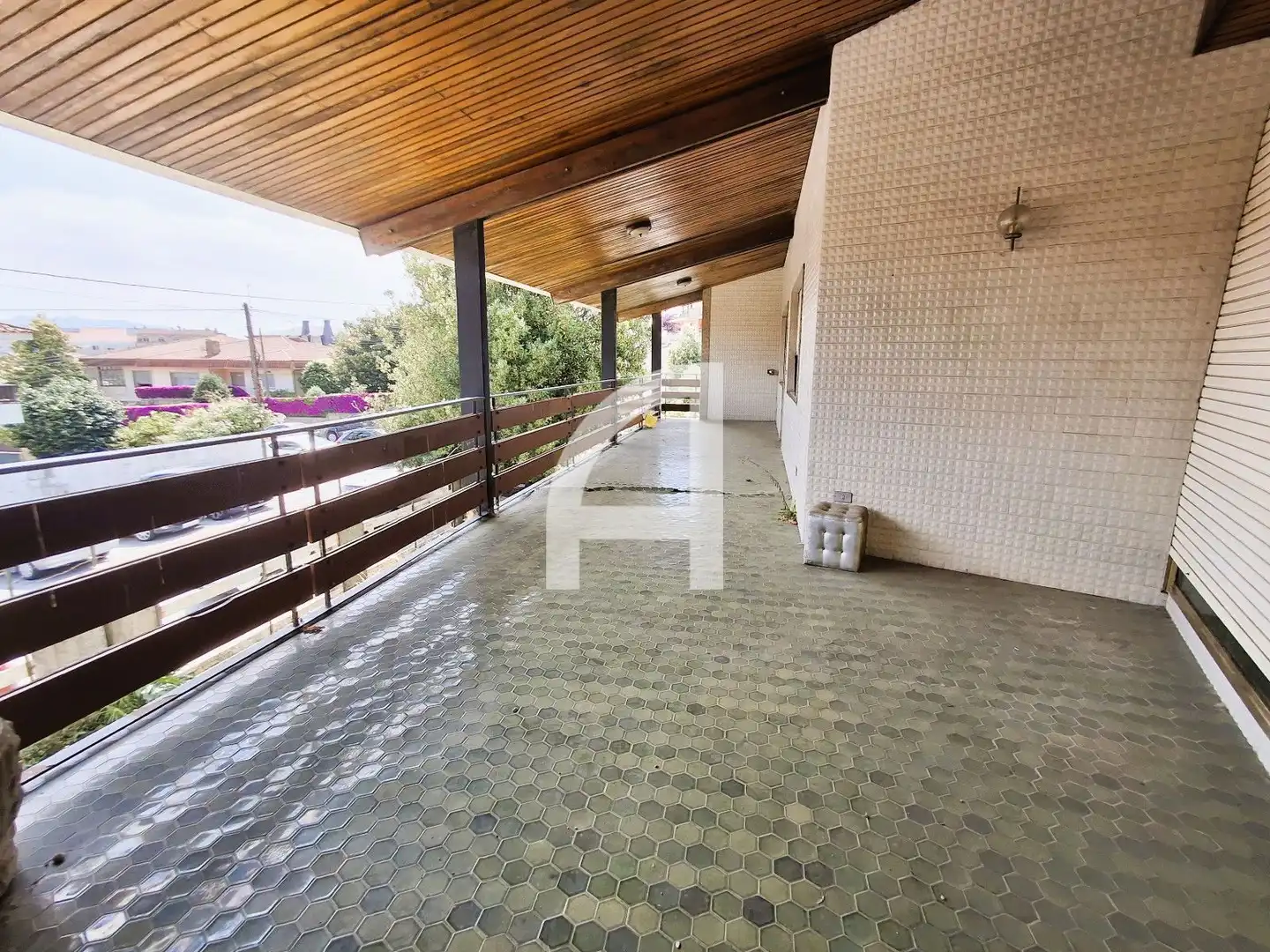 Terraza de Casa o chalet en venta en Vigo  con Calefacción y Alarma