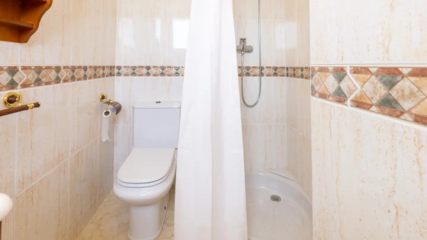 Bany de Casa o xalet en venda en Elche / Elx amb Aire condicionat, Jardí privat i Terrassa
