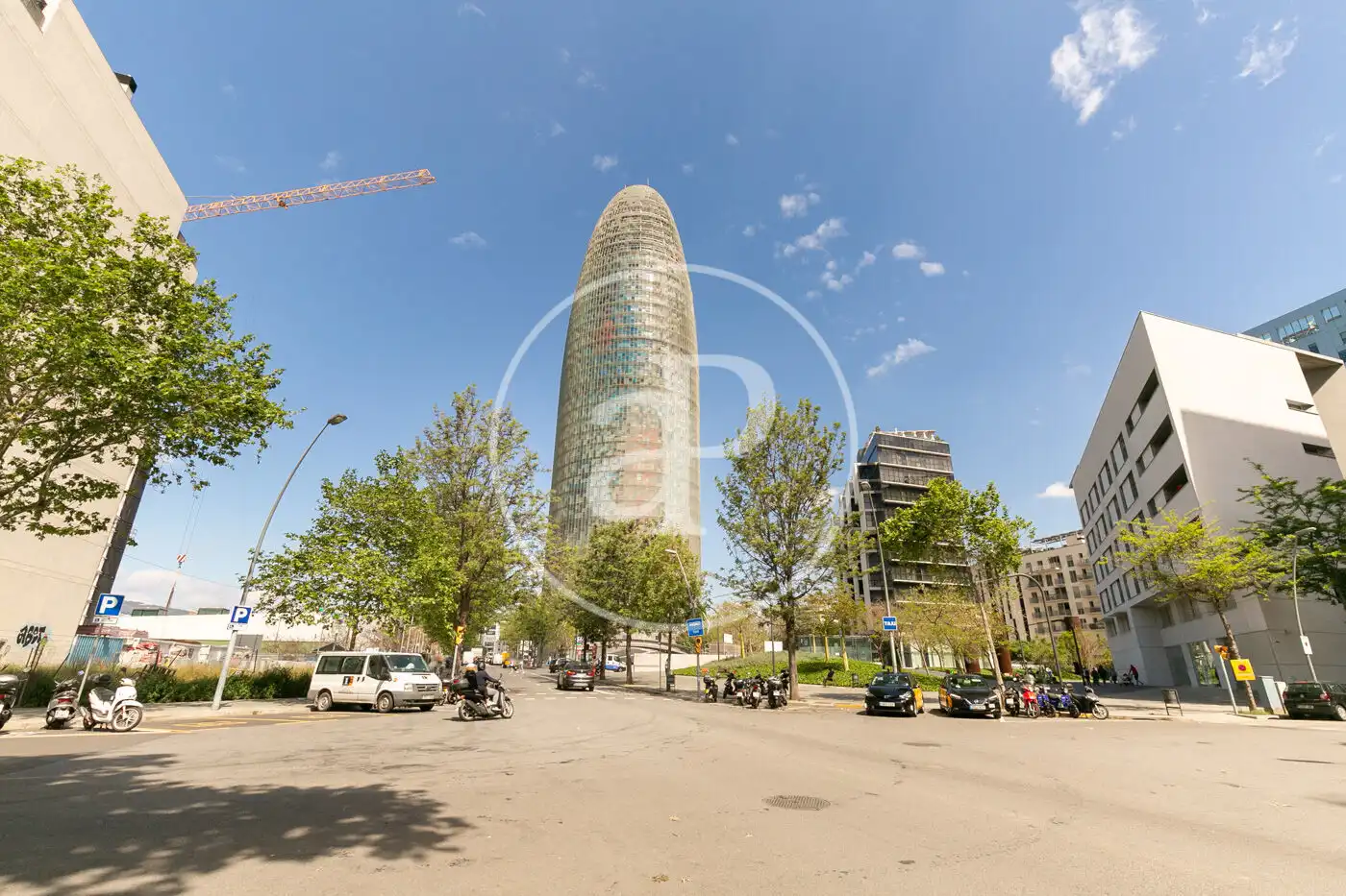 Vista exterior de Loft de lloguer en Barcelona amb Aire condicionat, Moblat i Balcó