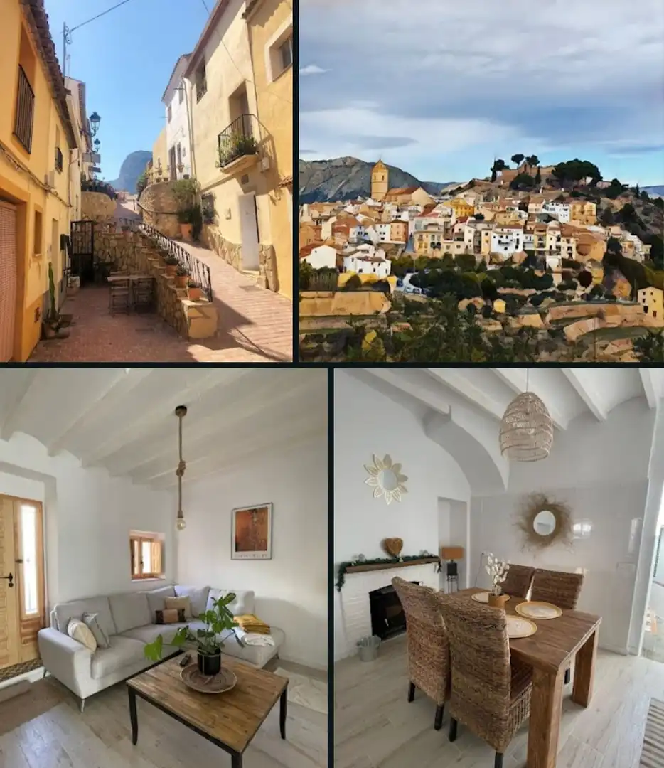 Vista exterior de Finca rústica en venta en Polop con Aire acondicionado, Calefacción y Terraza
