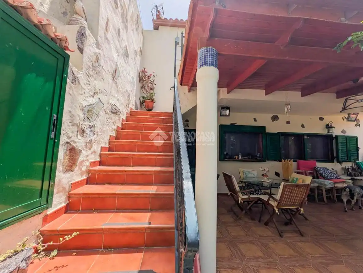 Terraza de Casa o chalet en venta en Valsequillo de Gran Canaria con Aire acondicionado y Parquet