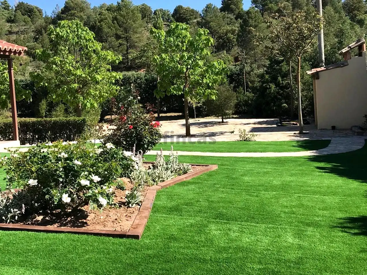 Jardí de Casa o xalet en venda en Teruel amb Aire condicionat, Calefacció i Jardí privat
