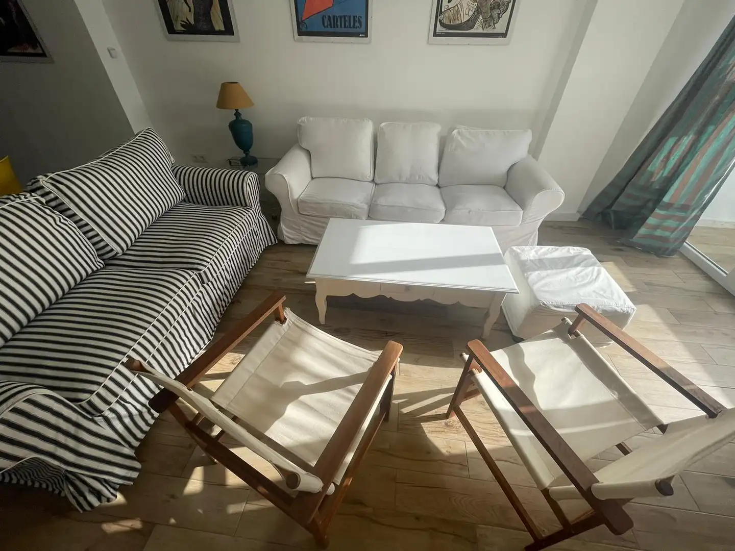 Living room of Duplexes for rent in Marbella  with Furnished