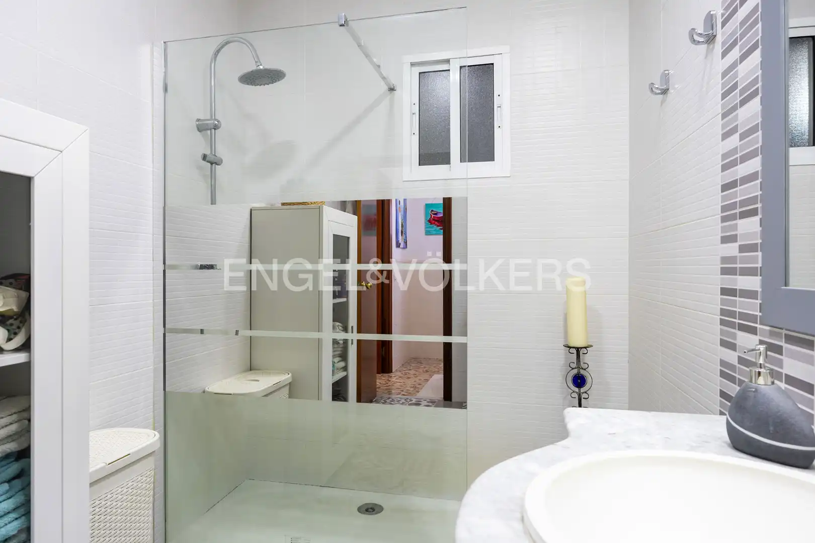 Baño de Casa o chalet en venta en Chiclana de la Frontera con Aire acondicionado, Calefacción y Jardín privado