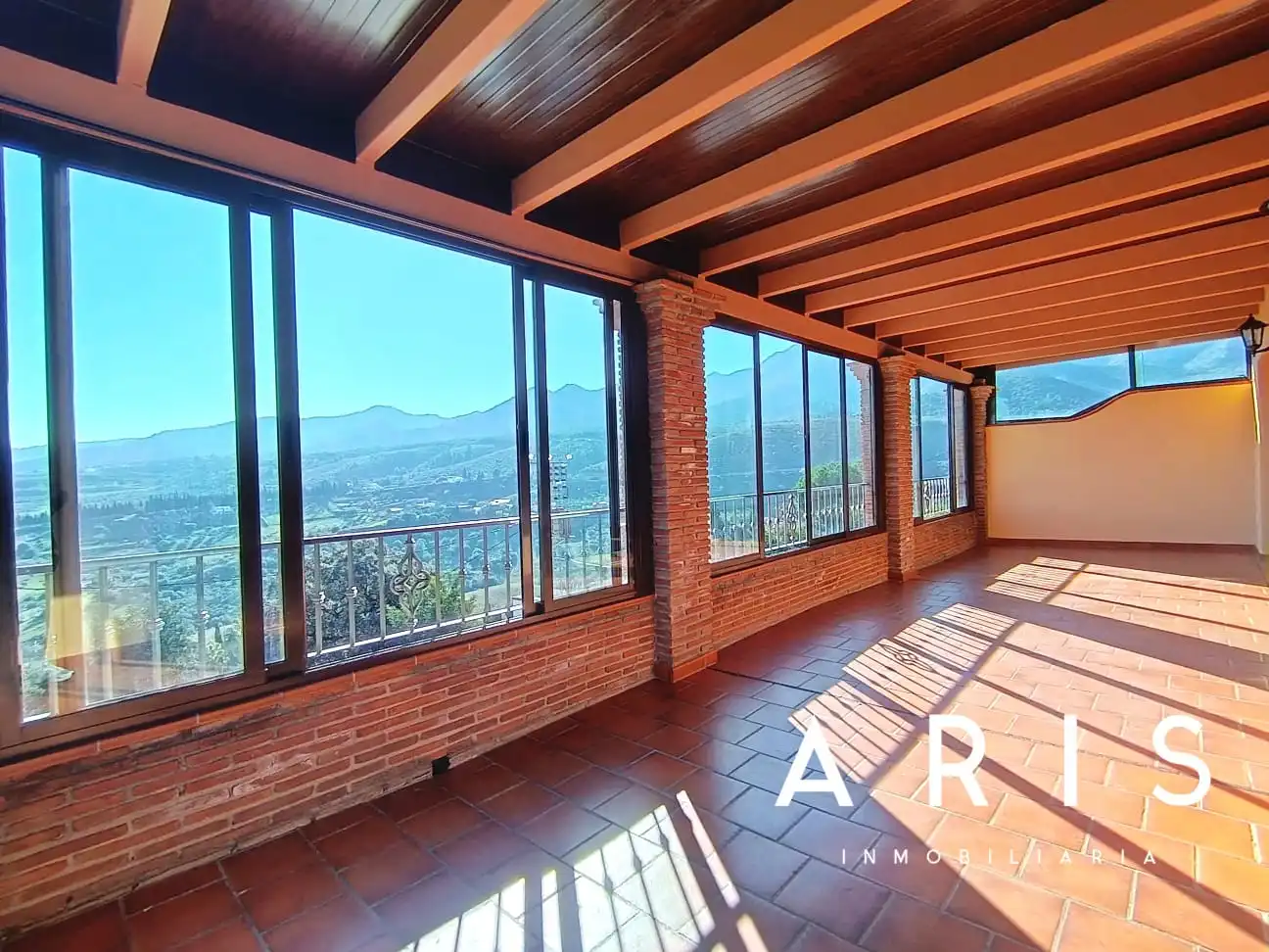Terrasse von Haus oder Chalet zur Miete in Alhaurín de la Torre mit Klimaanlage, Heizung und Privatgarten