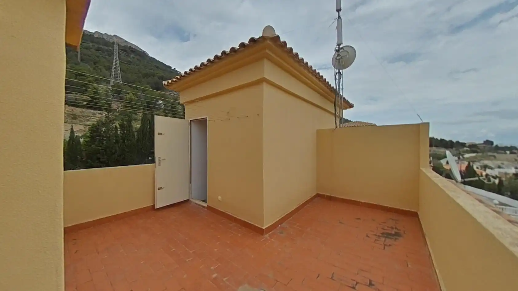 Terrassa de Casa adosada en venda en Calpe / Calp amb Piscina