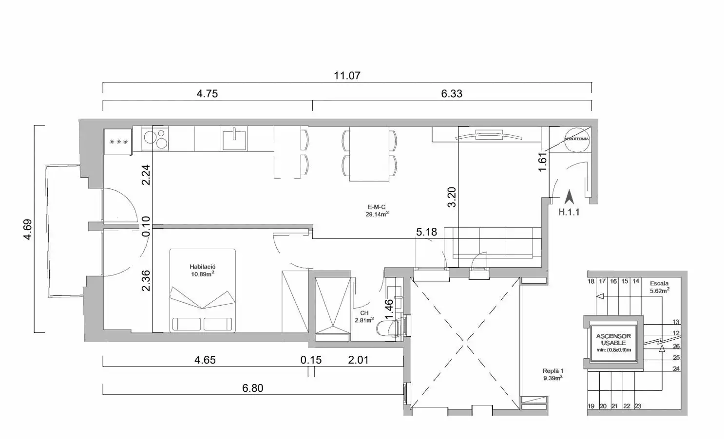 Apartment with lift for sale in Avenida del Coronel Molera, imagen 9