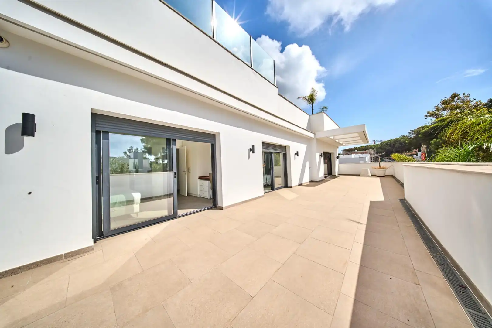 Terrassa de Casa o xalet en venda en Marbella amb Jardí privat, Terrassa i Traster