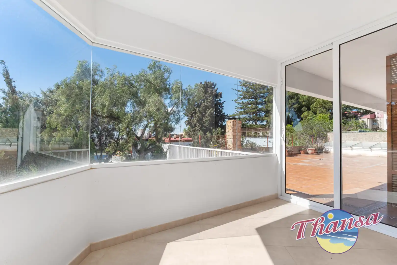 Terraza de Casa o chalet en venta en Alicante / Alacant con Aire acondicionado, Calefacción y Jardín privado