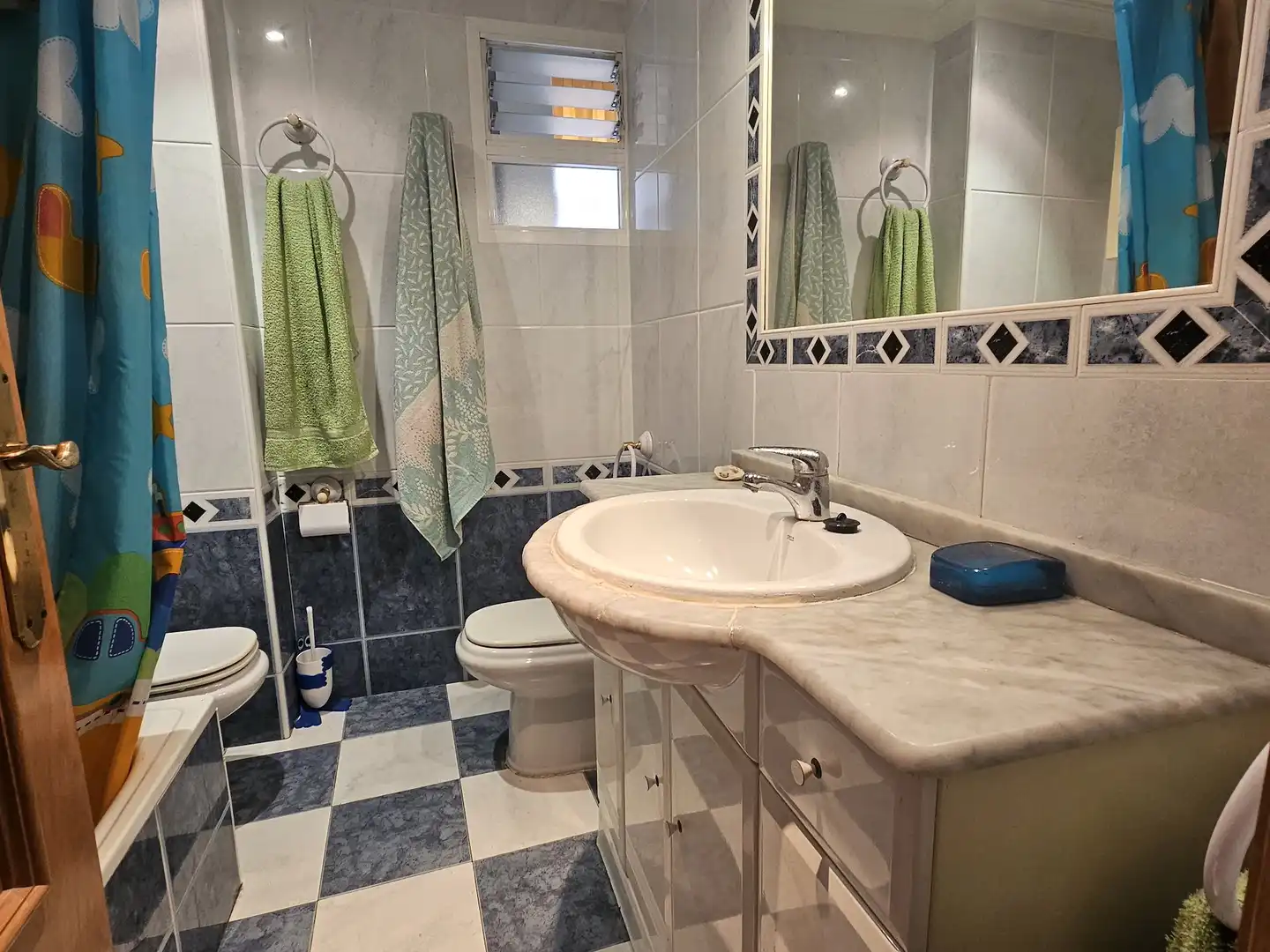 Bathroom of Flat for sale in Santa Pola  with Air Conditioner, Furnished and TV